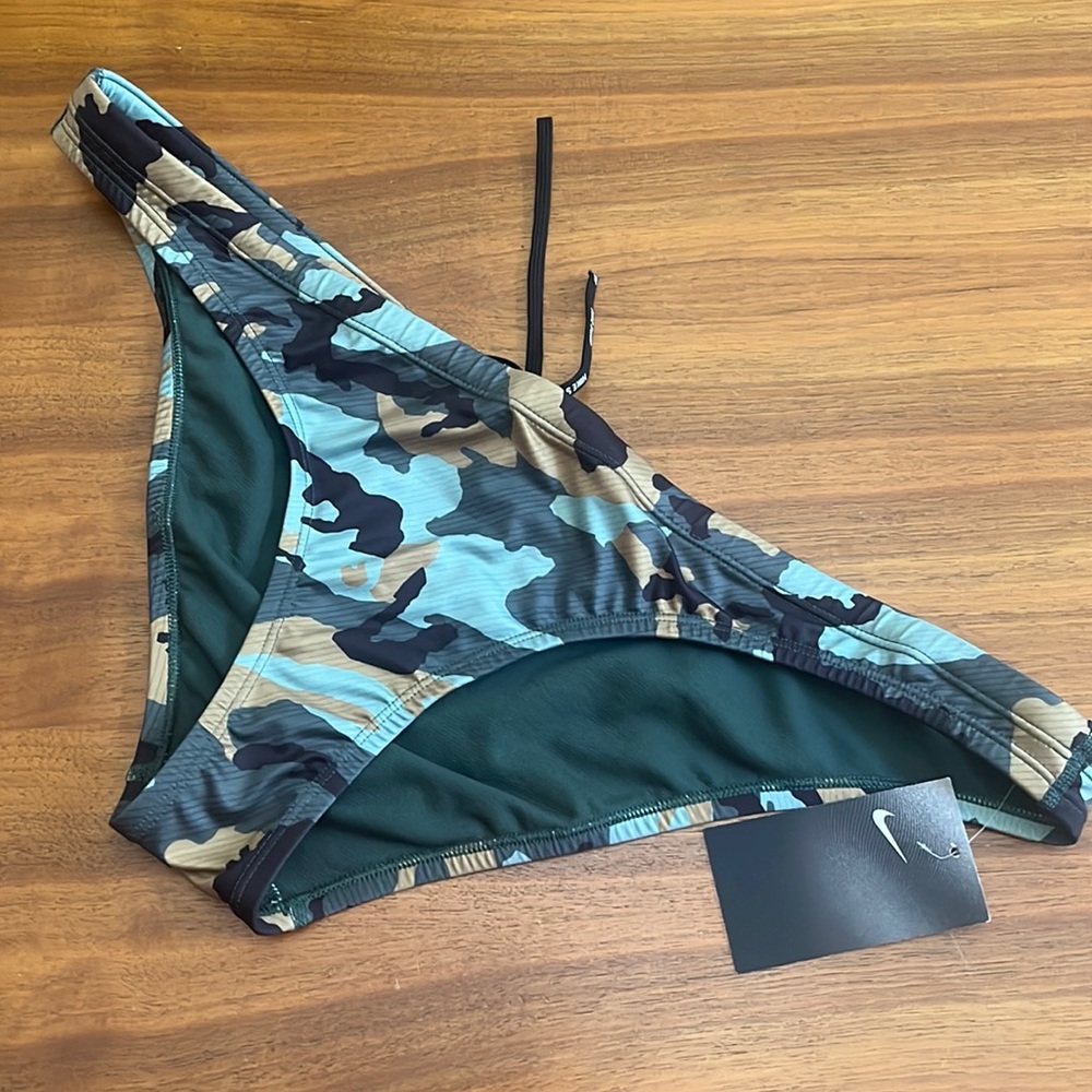 New Nike Camo Green Bikini Bottom size XXL